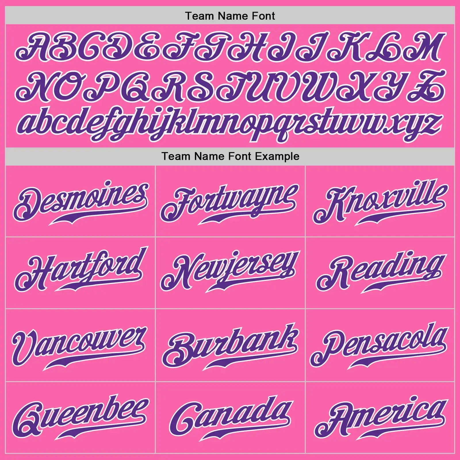 Custom Pink Baseball Jersey with Purple-White - Image 3