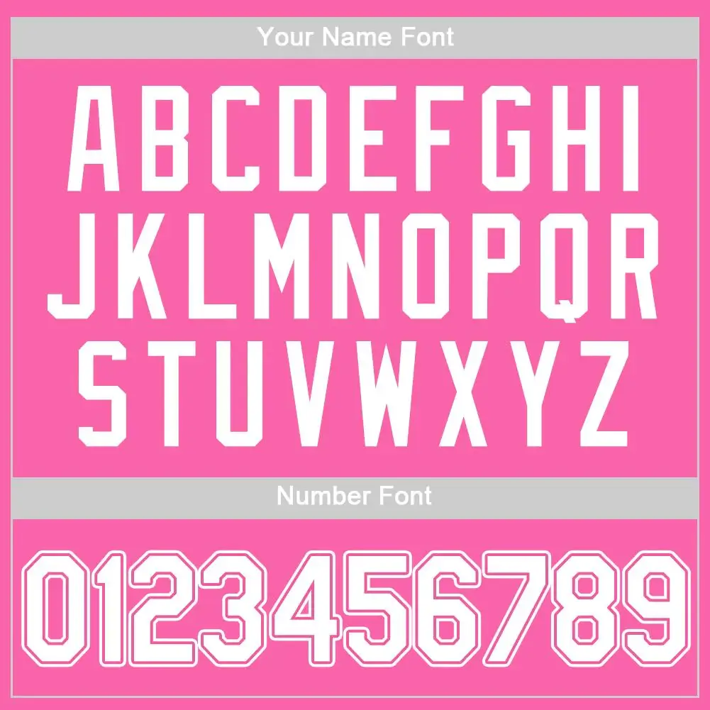 Custom Pink Baseball Jersey with White - Image 2