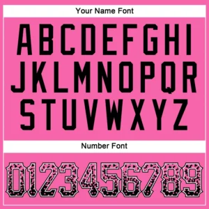 Custom Pink Drift Fashion Baseball Jersey with Black-White - Image 3