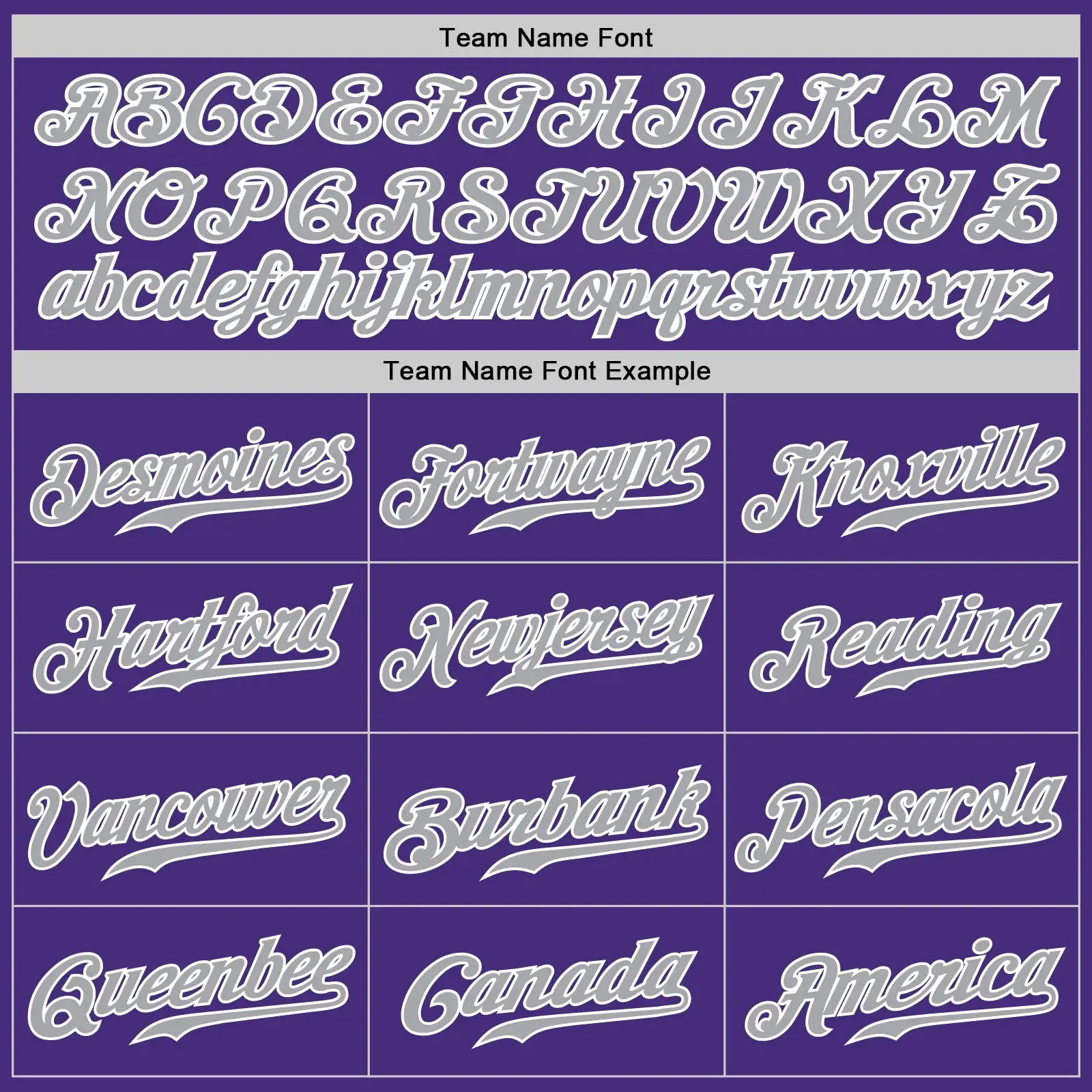 Custom Purple Baseball Jersey with Gray-White - Image 2