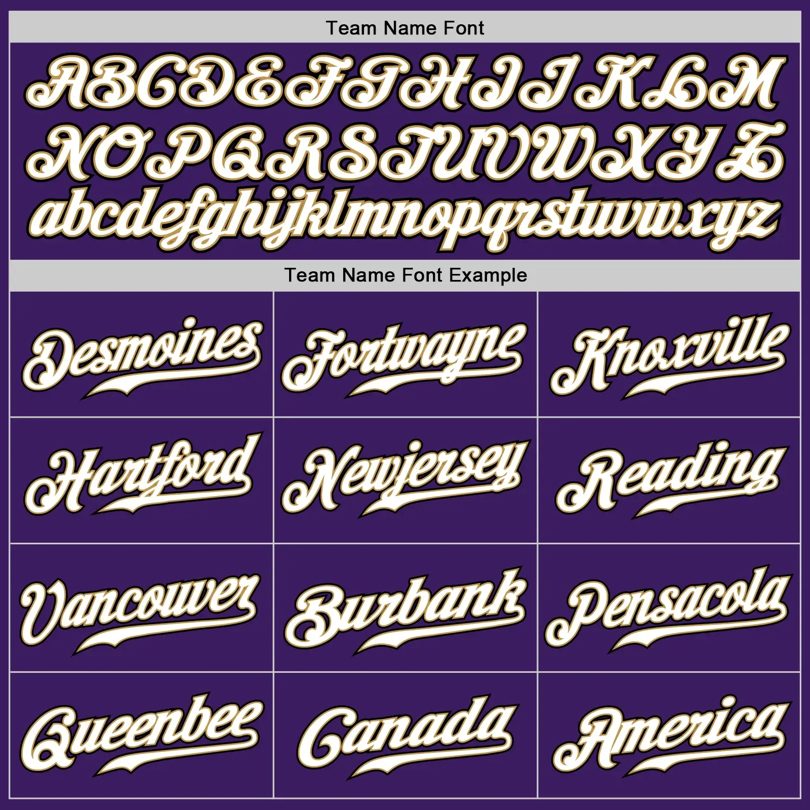 Custom Purple Baseball Jersey with White-Old Gold - Image 3