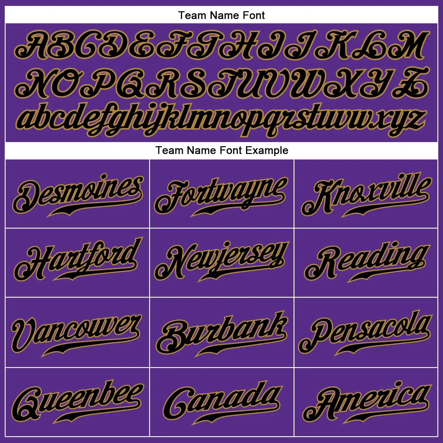Custom Purple Pinstripe Baseball Jersey with Black-Old Gold - Image 2