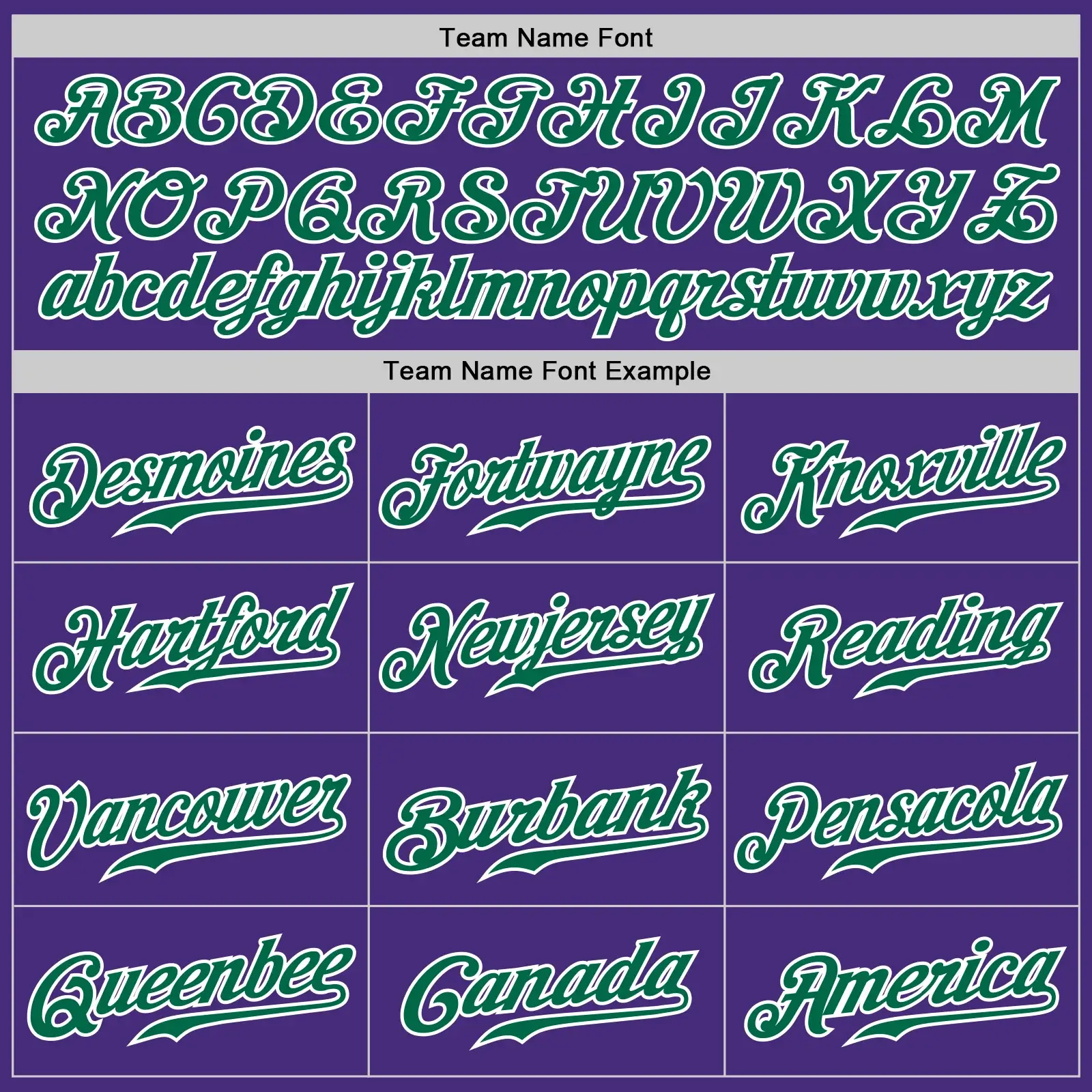 Custom Purple Pinstripe Baseball Jersey with Kelly Green-White - Image 3