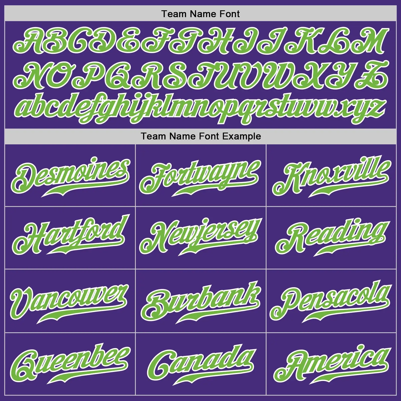 Custom Purple Pinstripe Baseball Jersey with Neon Geen-White - Image 3