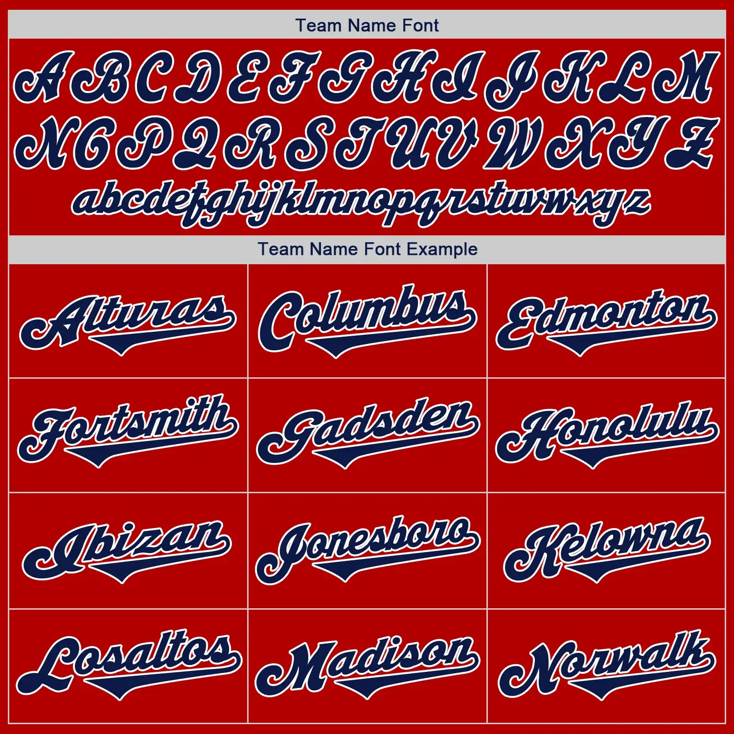 Custom Red Baseball Jersey with Navy-White - Image 3