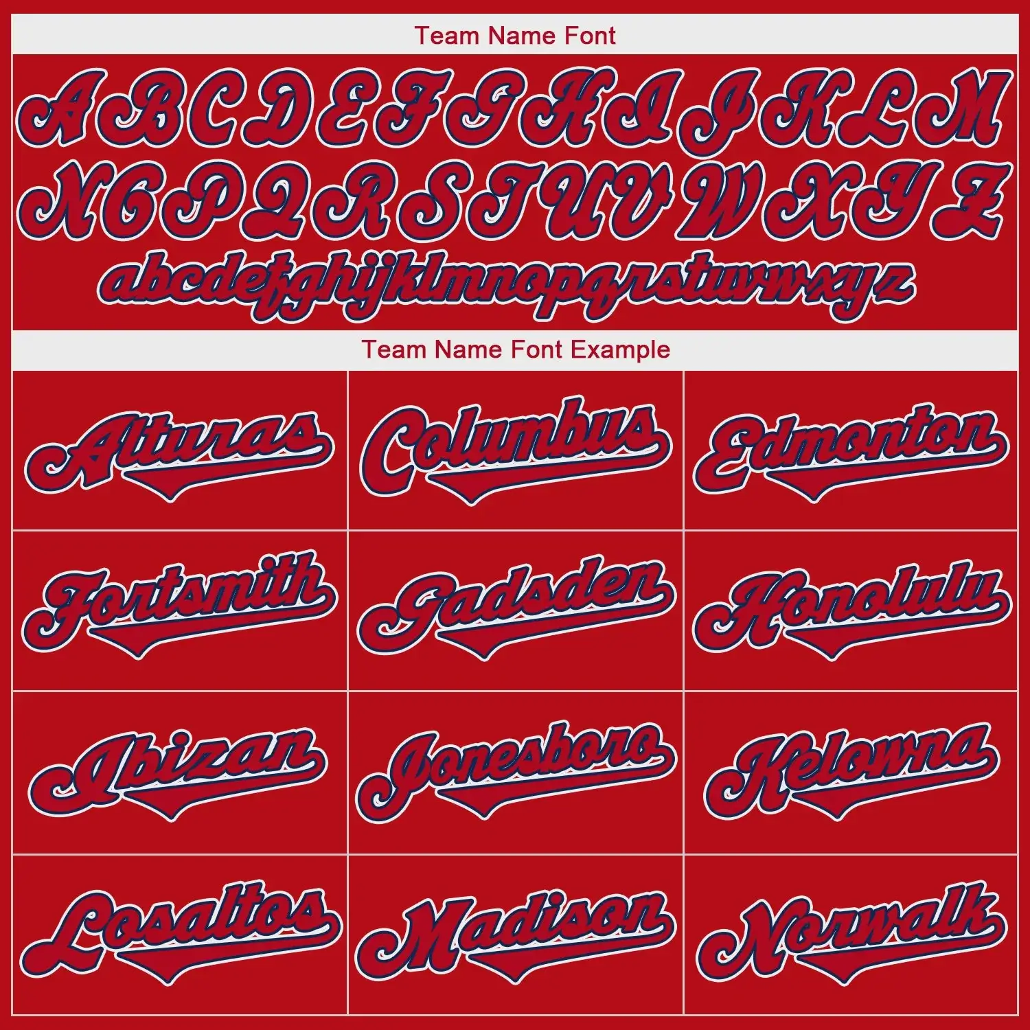 Custom Red Baseball Jersey with Red-Navy - Image 3