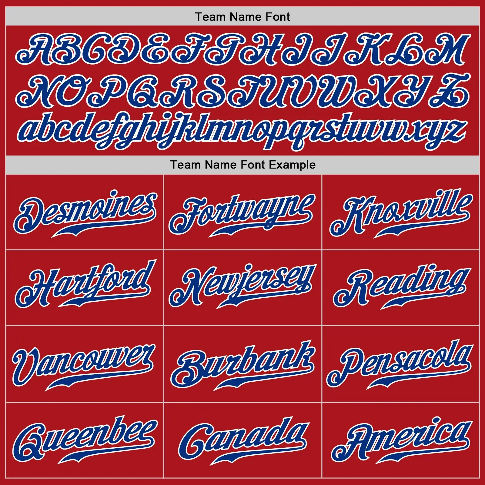 Custom Red Baseball Jersey with Royal-White - Image 2