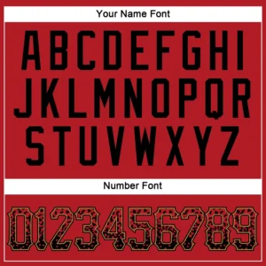 Custom Red Drift Fashion Baseball Jersey with Black-Old Gold - Image 3