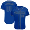 Custom Royal Baseball Jersey with Royal-Old Gold