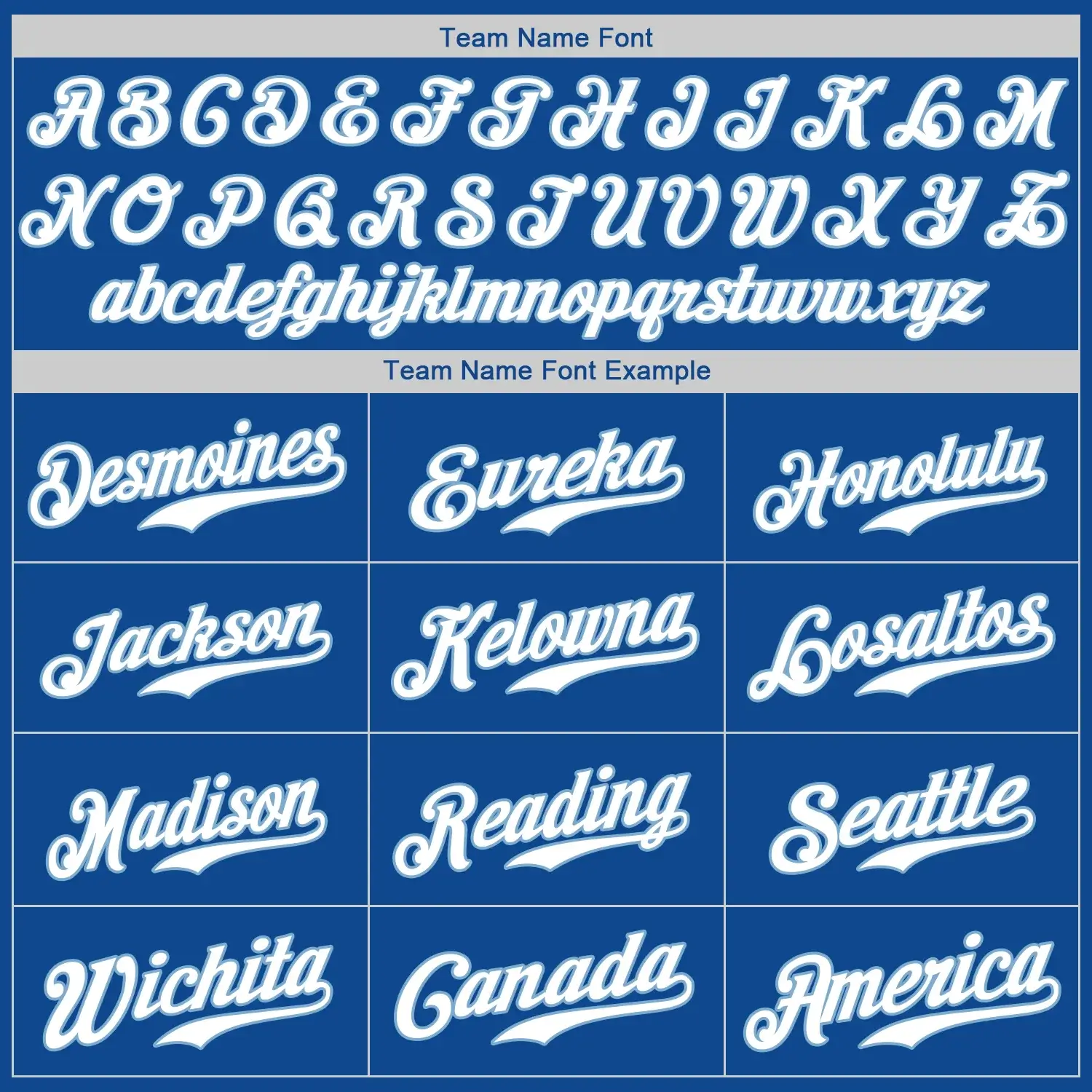 Custom Royal Baseball Jersey with White-Light Blue - Image 3