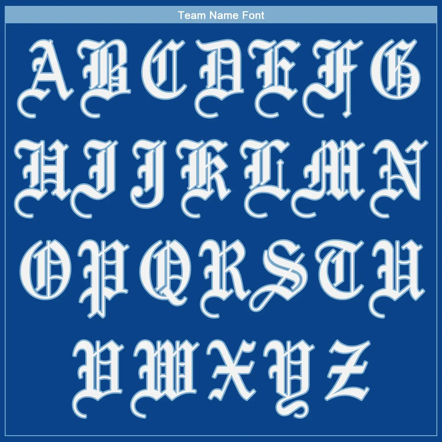 Custom Royal Baseball Jersey with White-Light Blue - Image 3