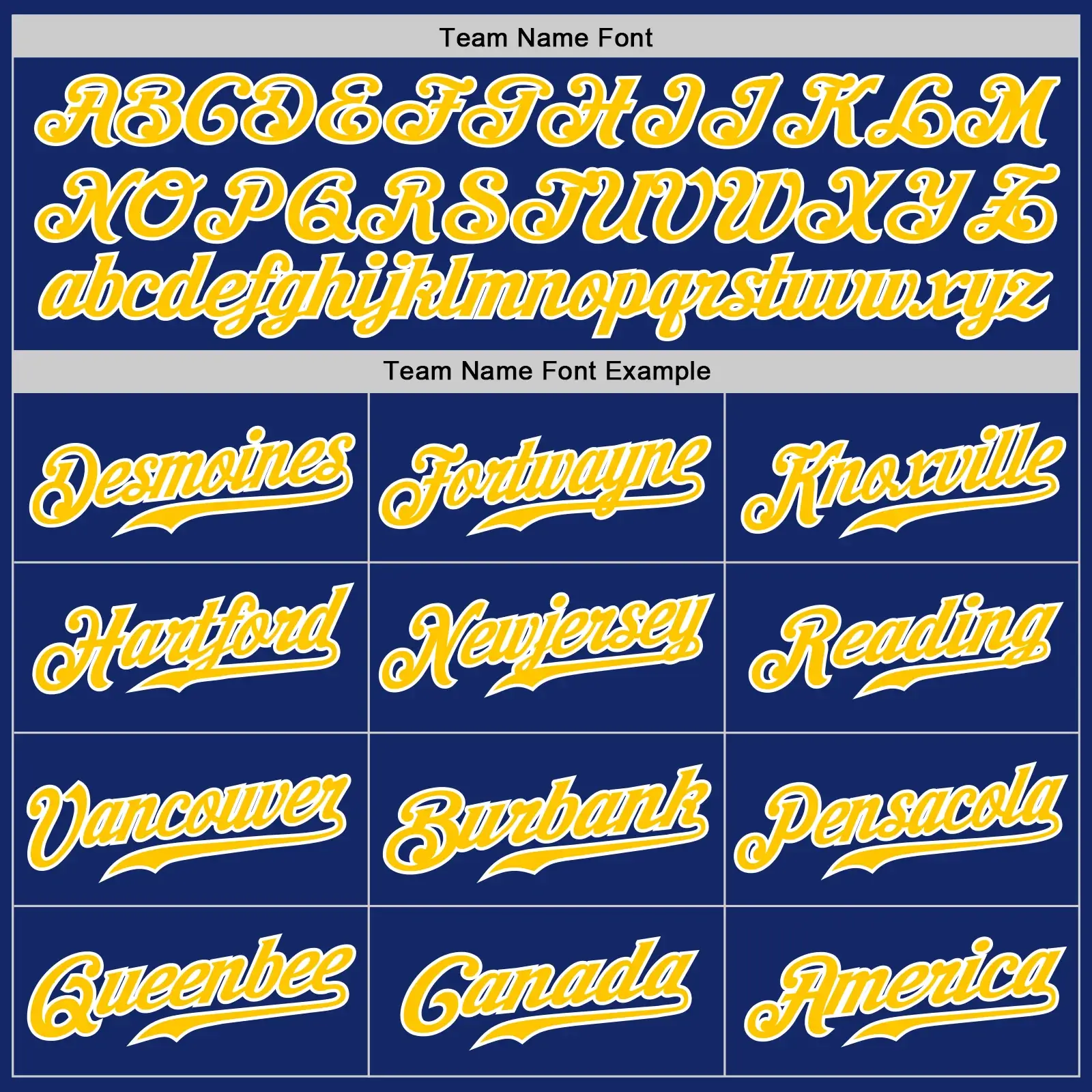Custom Royal Pinstripe Baseball Jersey with Gold-White - Image 3