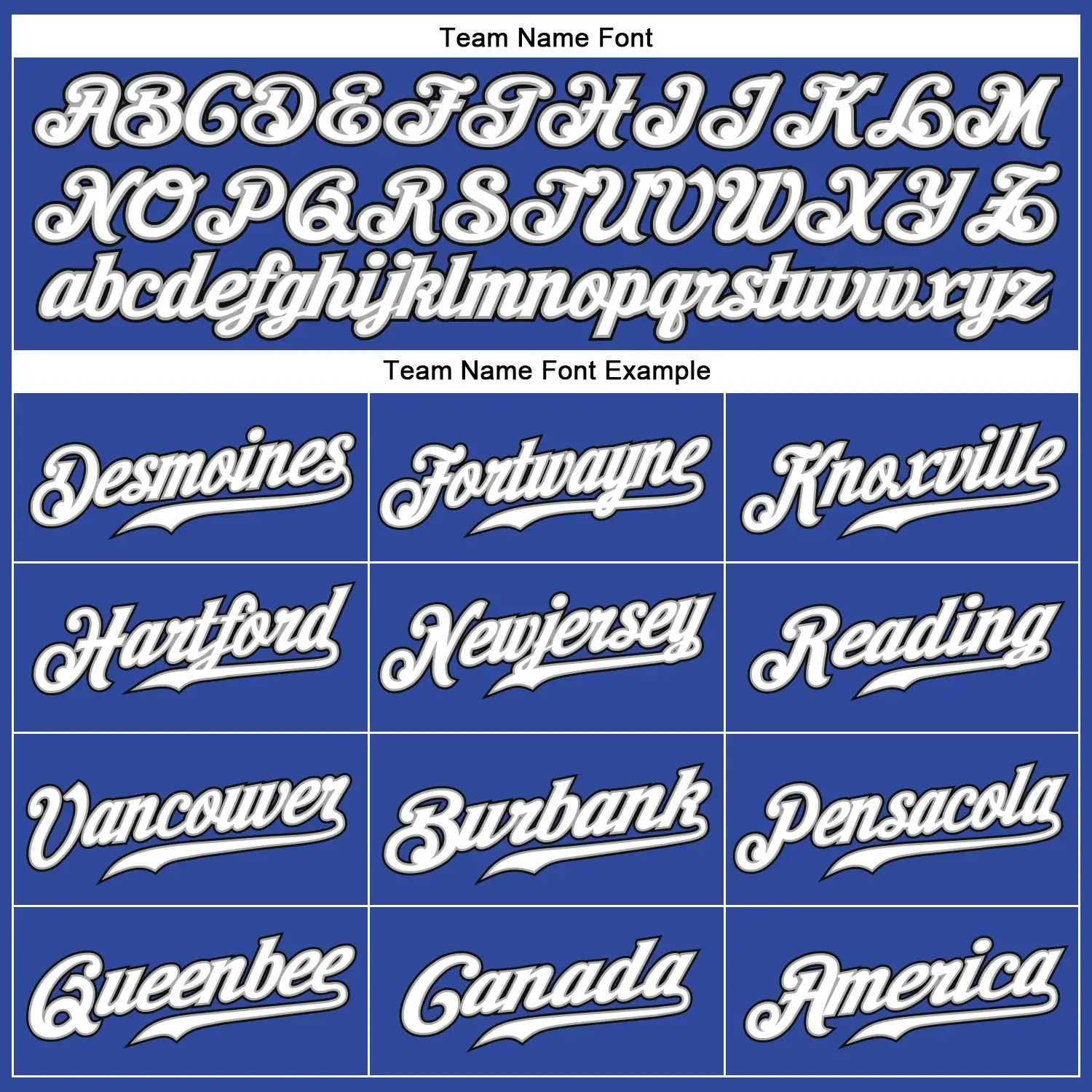 Custom Royal Pinstripe Baseball Jersey with White-Black - Image 2