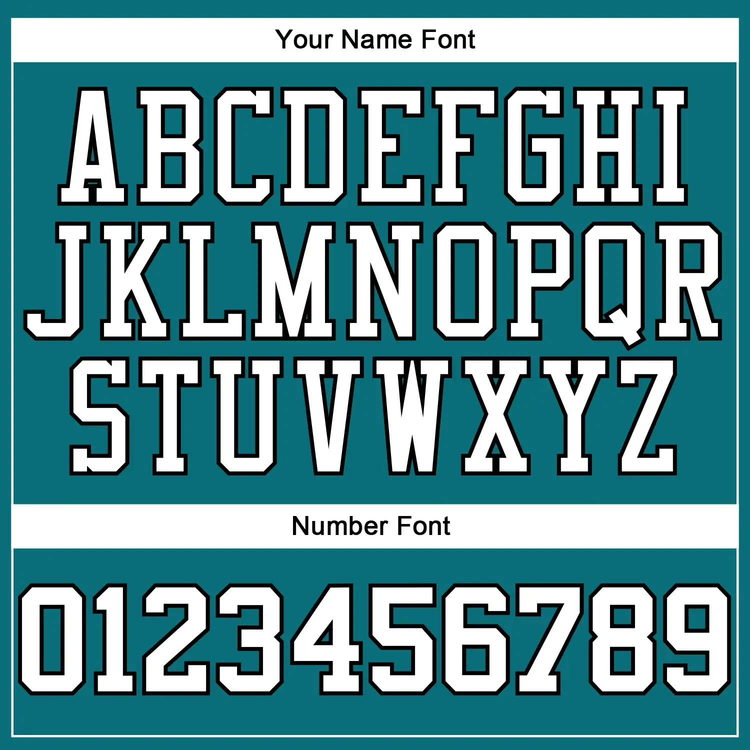 Custom Teal Baseball Jersey with White-Orange - Image 3