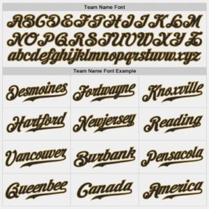 Custom White Baseball Jersey with Black-Old Gold - Image 3