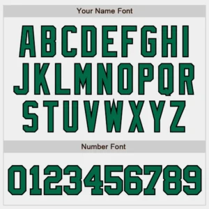 Custom White Baseball Jersey with Kelly Green-Black - Image 3