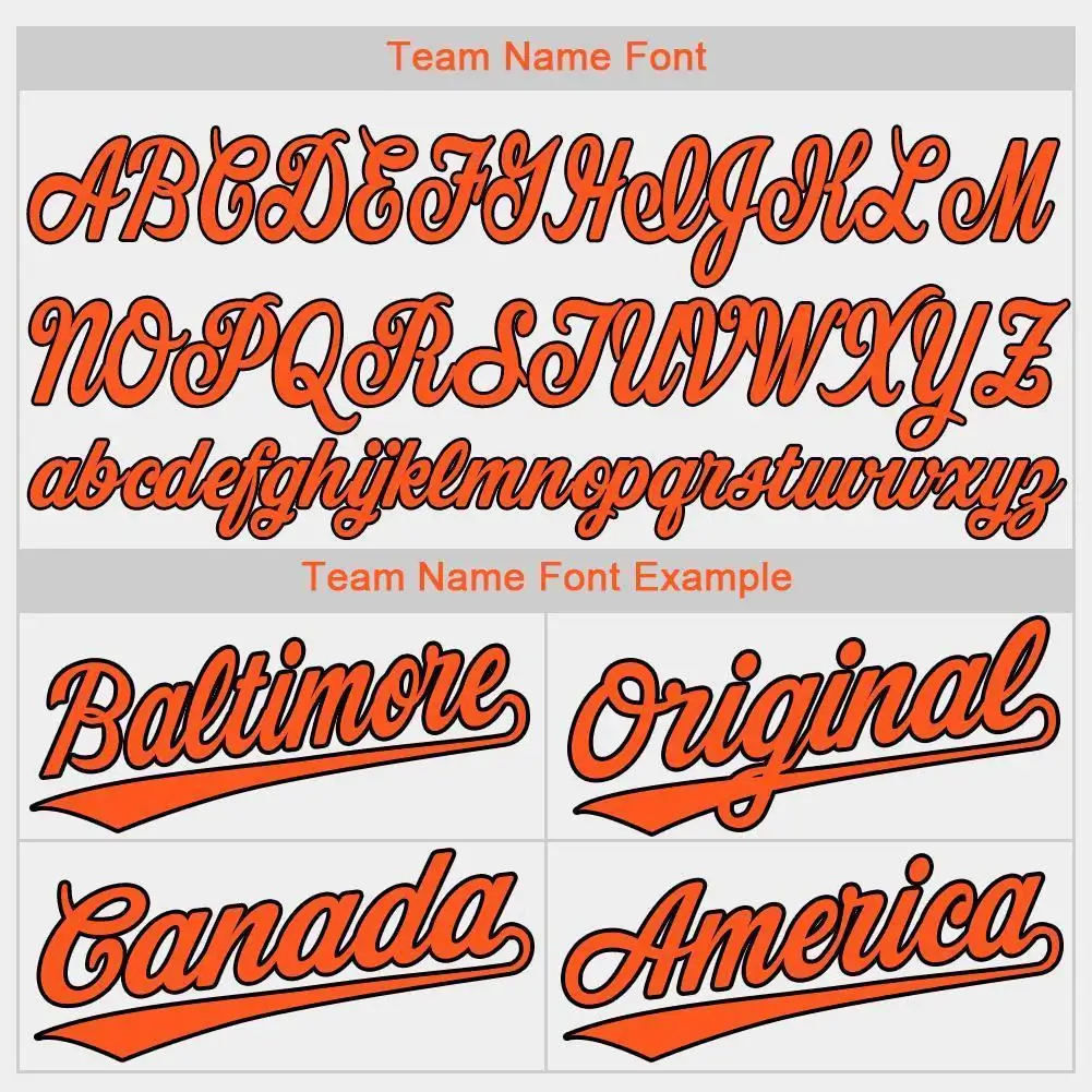 Custom White Baseball Jersey with Orange-Black - Image 3