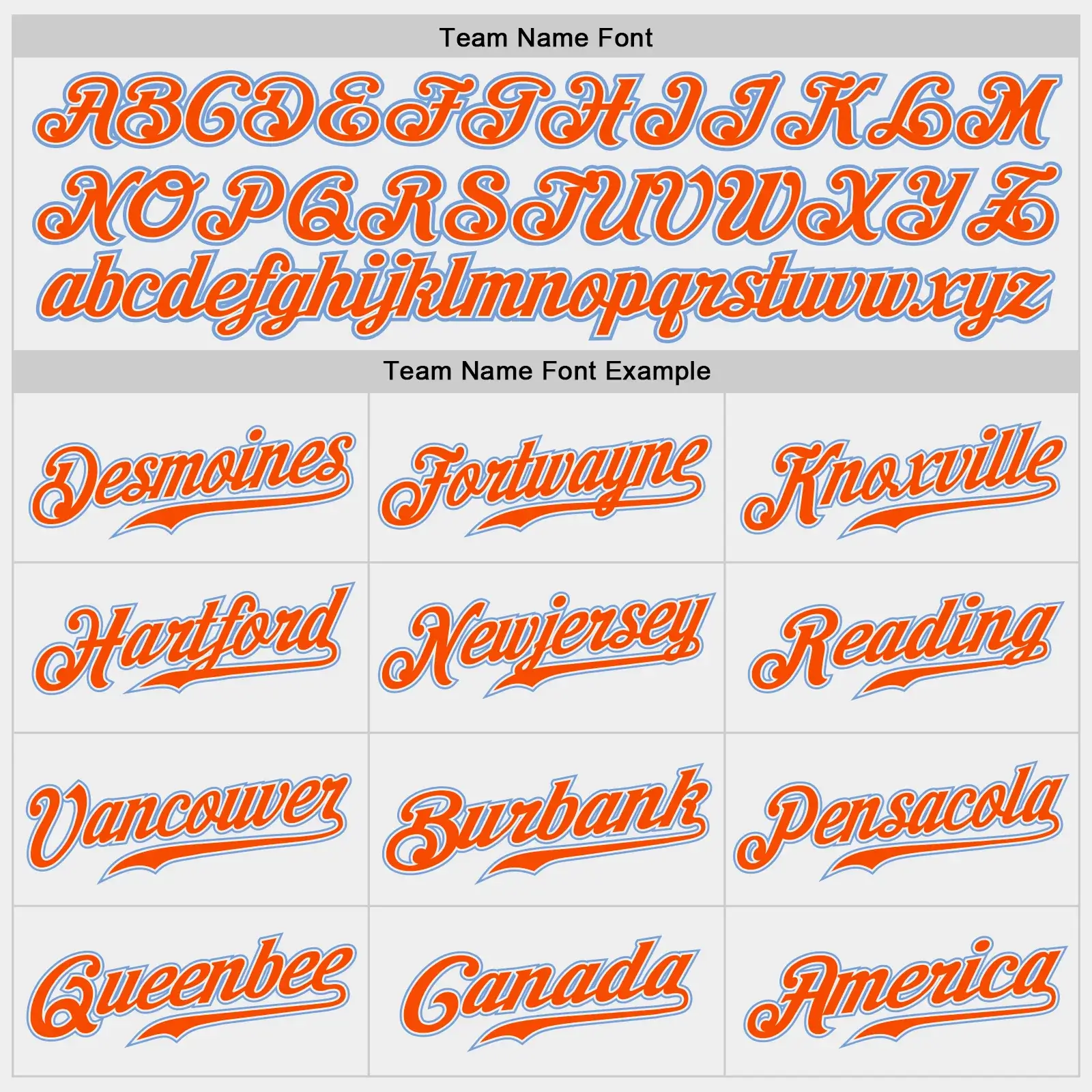 Custom White Baseball Jersey with Powder Blue-Orange - Image 2