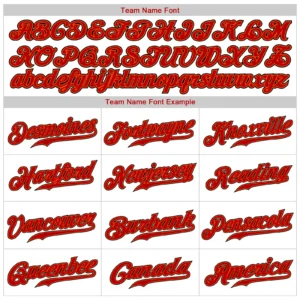 Custom White Baseball Jersey with Red-Black - Image 3