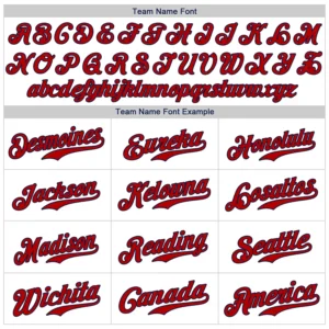 Custom White Baseball Jersey with Red-Navy - Image 3
