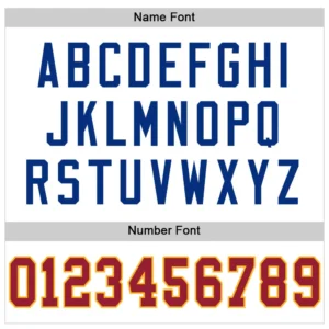 Custom White Mesh Football Jersey with Cardinal-Gold - Image 3