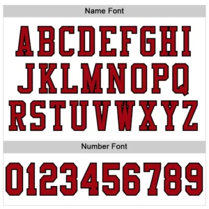 Custom White Mesh Football Jersey with Red-Black - Image 3