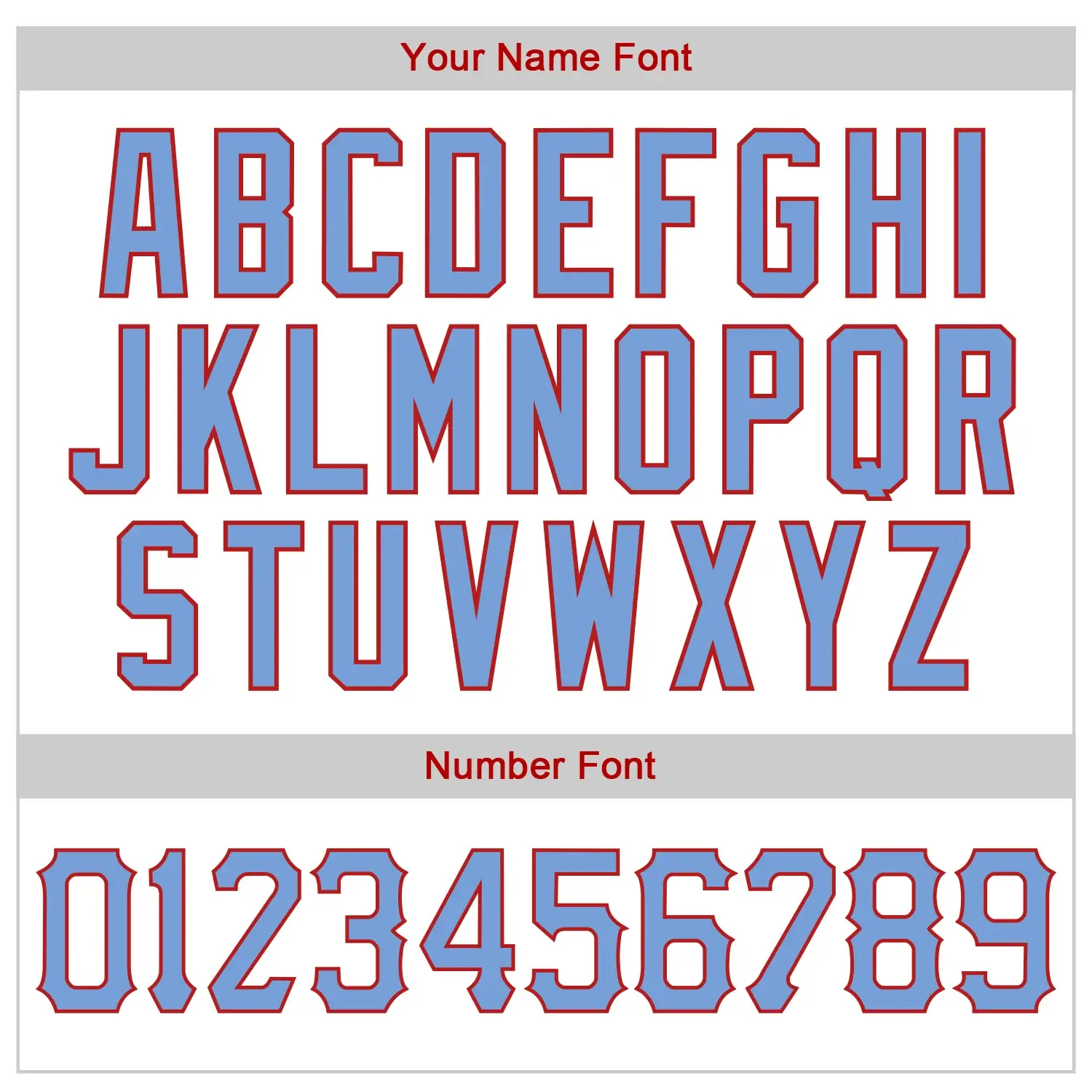 Custom White Pinstripe Baseball Jersey with Light Blue-Red - Image 3